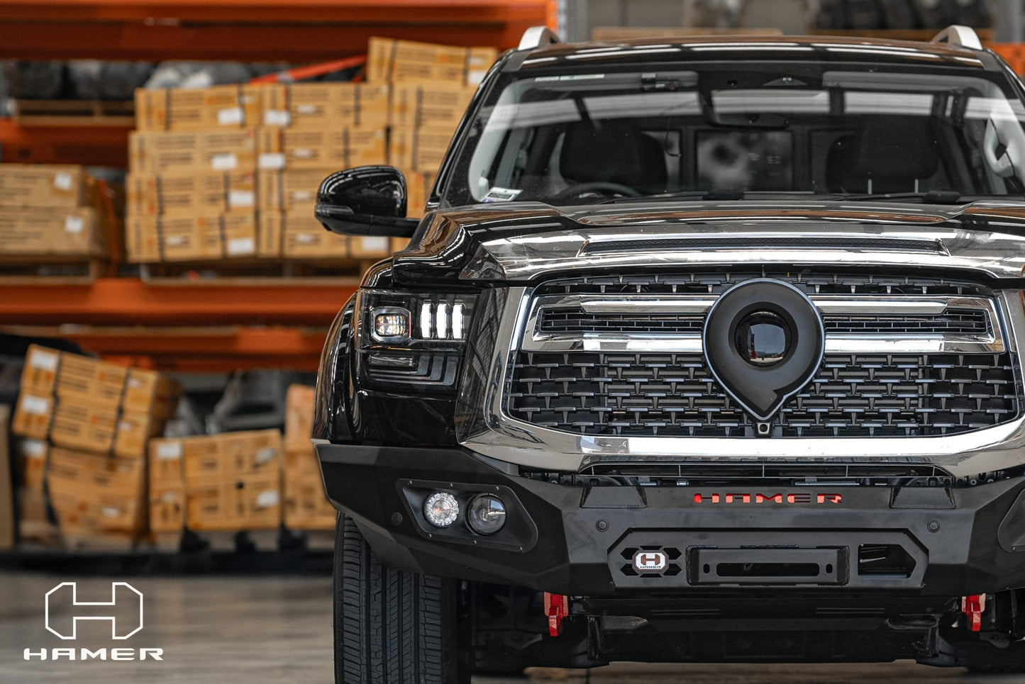 HAMER King series bull bar for GWM Cannon Alpha (2024 – Present)