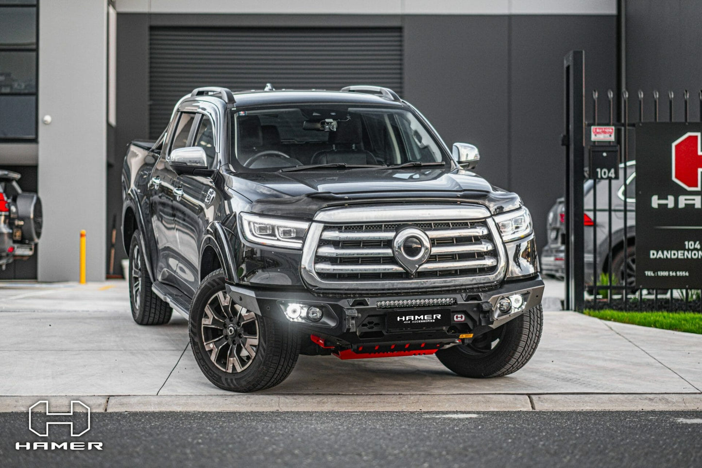 HAMER King series bull bar for GWM Cannon (2021 – 2024)