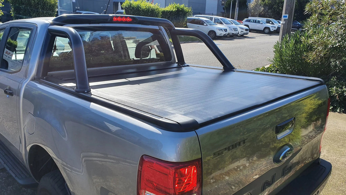 FORD RANGER DC 2012-2021 ELECTRIC ROLLER SHUTTER COVER for Sports Bar tonneau hard lid SUPPLIED & FITTED IN STORE ONLY