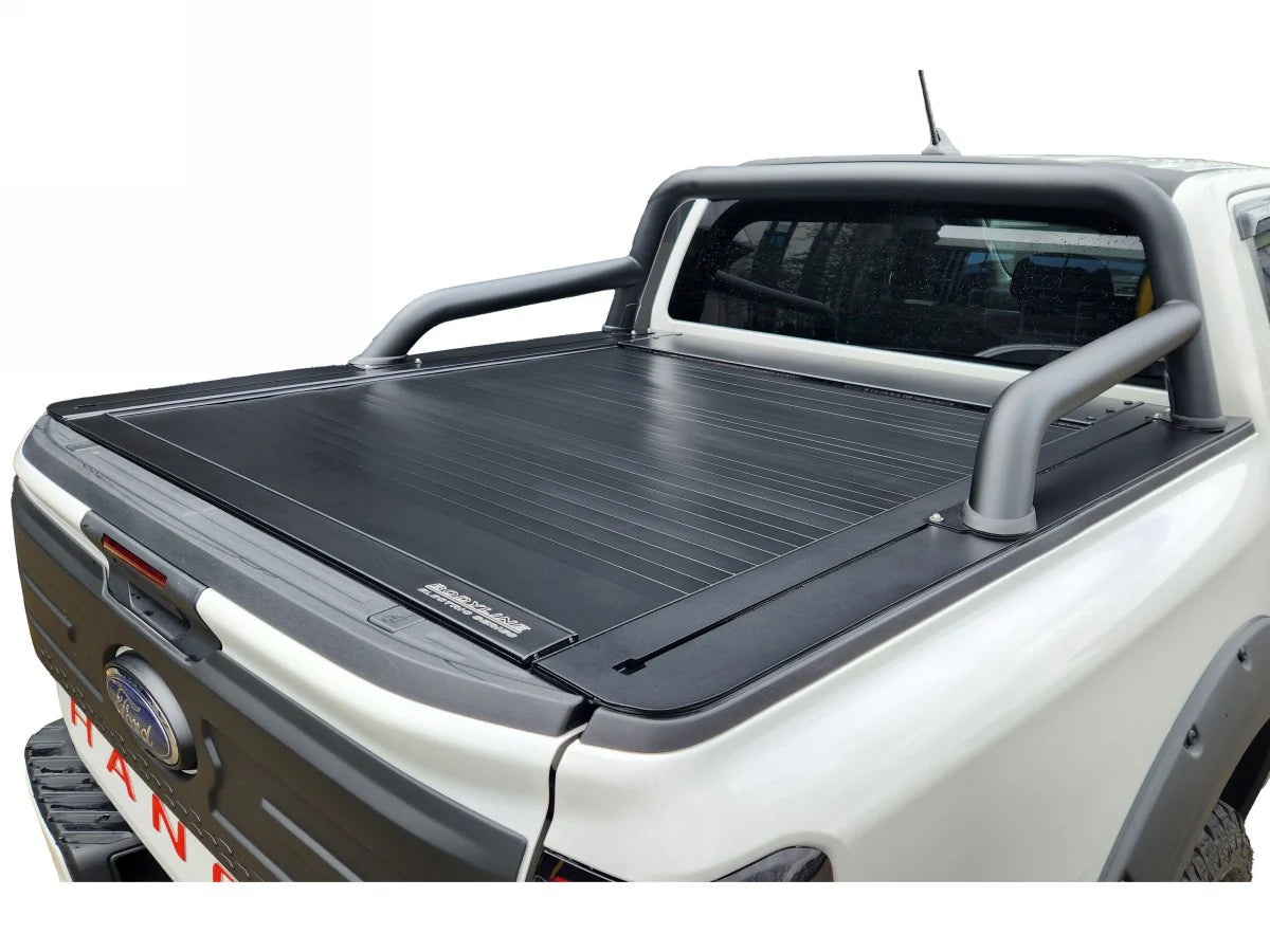Ford RAPTOR/WILDTRAK/XLT/SPORTS RA (NEXT GEN) DC 2022+ ELECTRIC ROLLER SHUTTER COVER for Sports Bar tonneau hard lid SUPPLIED & FITTED IN STORE ONLY