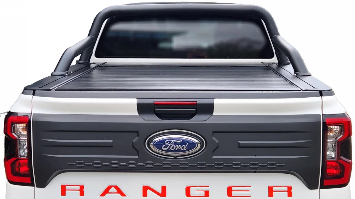 Ford RAPTOR/WILDTRAK/XLT/SPORTS RA (NEXT GEN) DC 2022+ ELECTRIC ROLLER SHUTTER COVER for Sports Bar tonneau hard lid SUPPLIED & FITTED IN STORE ONLY