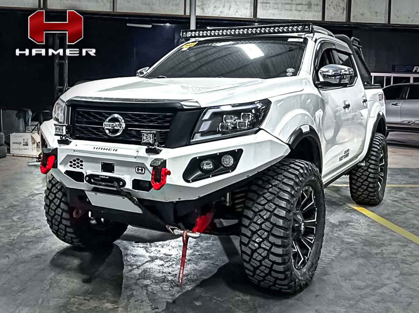 HAMER King series bull bar for Nissan Navara (2021 – Present)