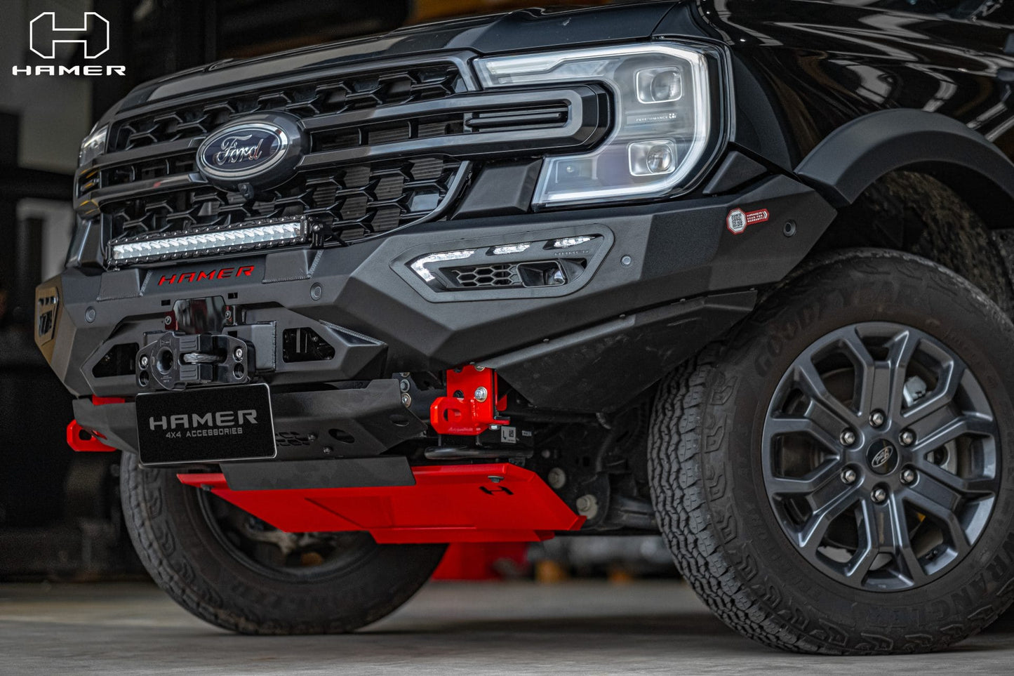 HAMER Atlas series bull bar for Ford Ranger NEXT GEN (2022 – Present)