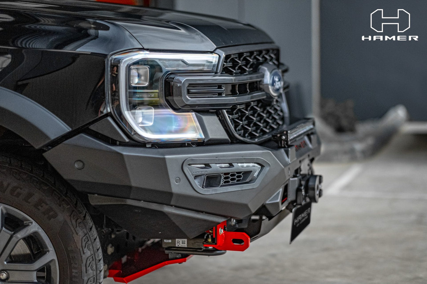 HAMER Atlas series bull bar for Ford Ranger NEXT GEN (2022 – Present)