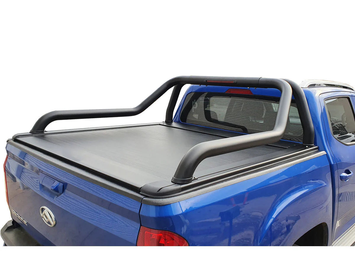 LDV MAXUS T60 DC 2017-2023 ELECTRIC ROLLER SHUTTER COVER & EXTENDED SPORTS BAR tonneau hard lid (SUPPLIED & FITTED IN STORE ONLY)
