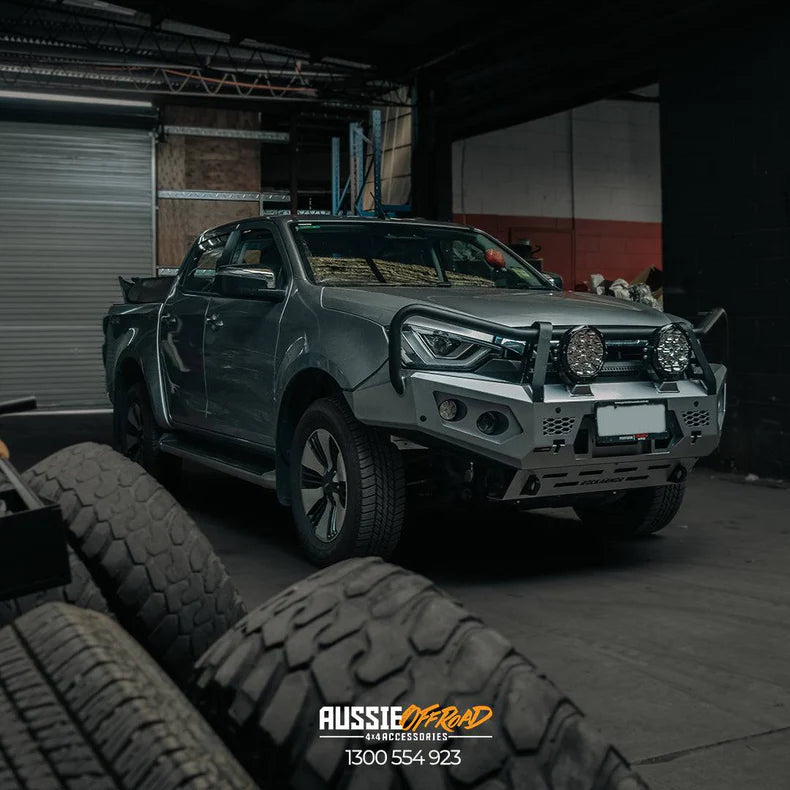 Dmax Bullbar Suits 08/2020 - 04/2024 | Rockarmor GT 3 Hoop Front Bar (SUPPLIED & FITTED IN STORE ONLY)