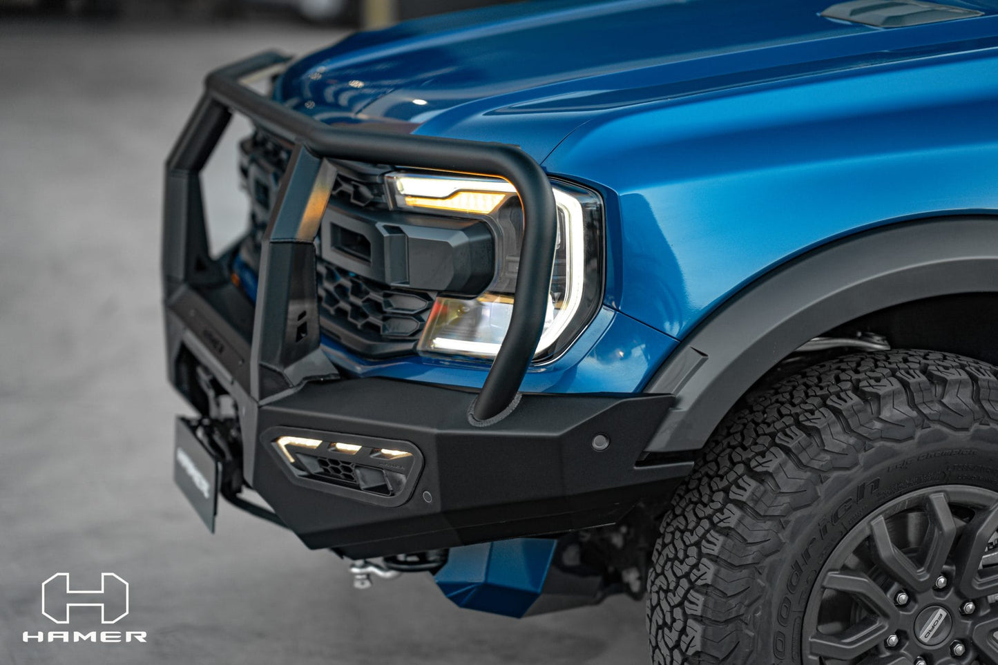 HAMER Atlas series plus bull bar for Ford Ranger Raptor (2022 – Present)