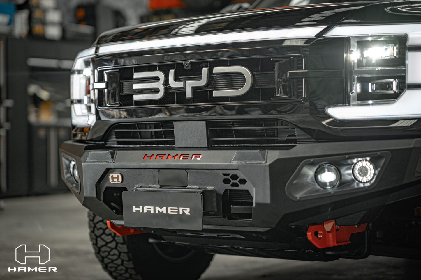 HAMER King series bull bar for BYD Shark 6 (2024 – Present)