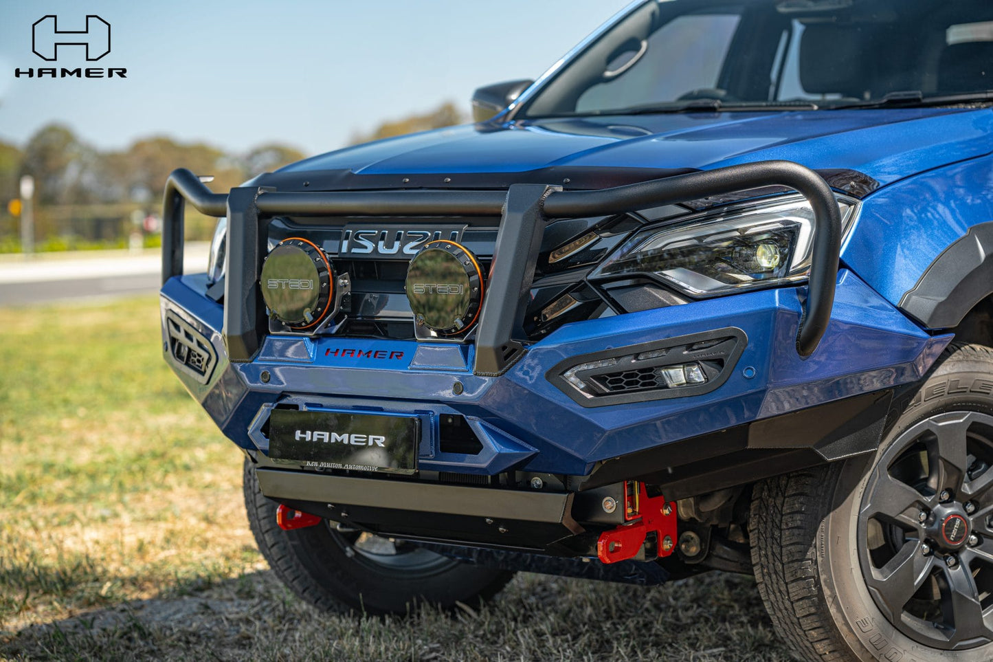 HAMER Atlas series Plus bull bar for Isuzu DMax (2024 – Present)