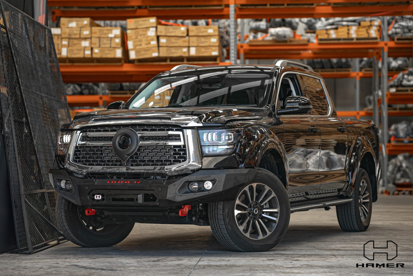 HAMER King series bull bar for GWM Cannon Alpha (2024 – Present)