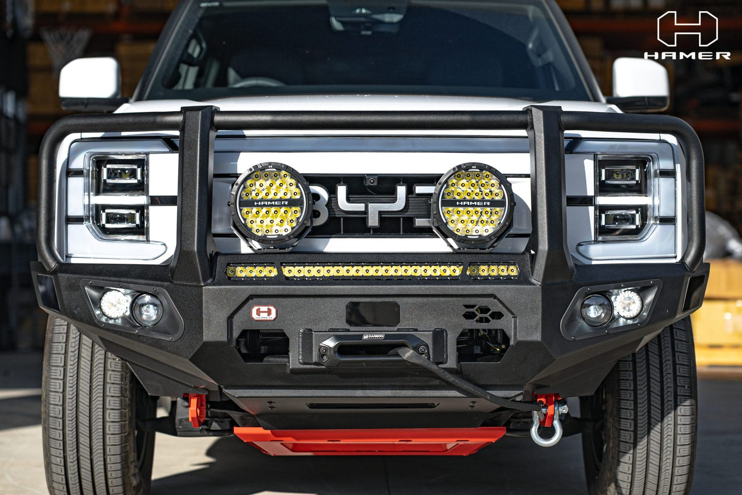 HAMER King series Plus bull bar for BYD Shark 6 (2024 – Present)