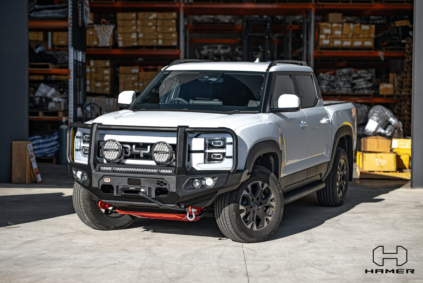 HAMER King series Plus bull bar for BYD Shark 6 (2024 – Present)