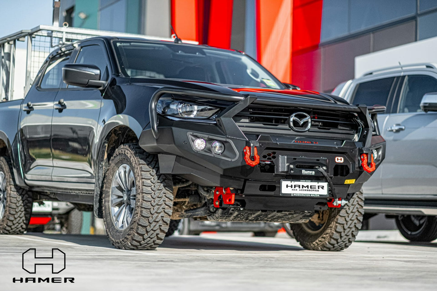HAMER King series Plus bull bar for Mazda BT-50 (2021 – 2024)