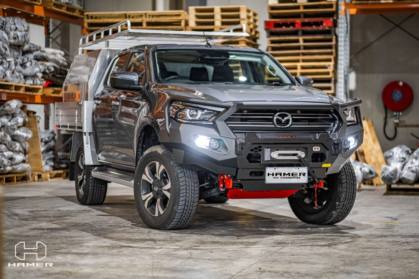 HAMER King series Plus bull bar for Mazda BT-50 (2021 – 2024)