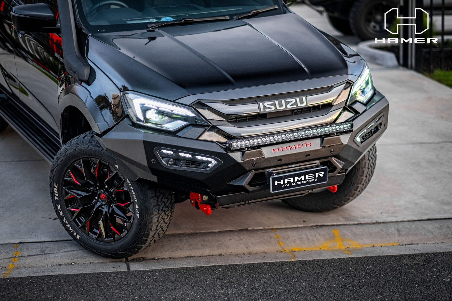 HAMER Atlas series bull bar for Isuzu DMax (2024 – Present)