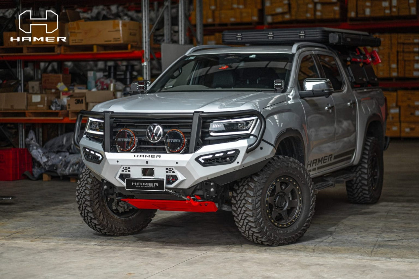 HAMER Atlas Series Plus bull bar for VOLKSWAGEN AMAROK (2023 – Present)