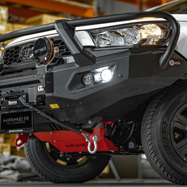 HAMER King series Plus bull bar for Toyota Hilux (2024 – Present)
