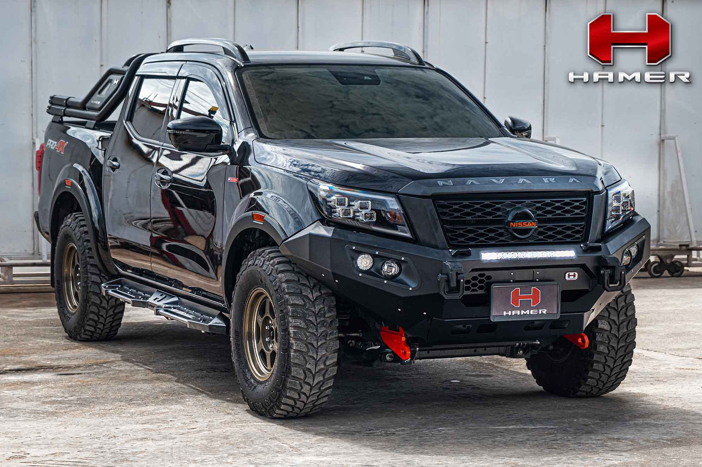 HAMER King series bull bar for Nissan Navara (2021 – Present)
