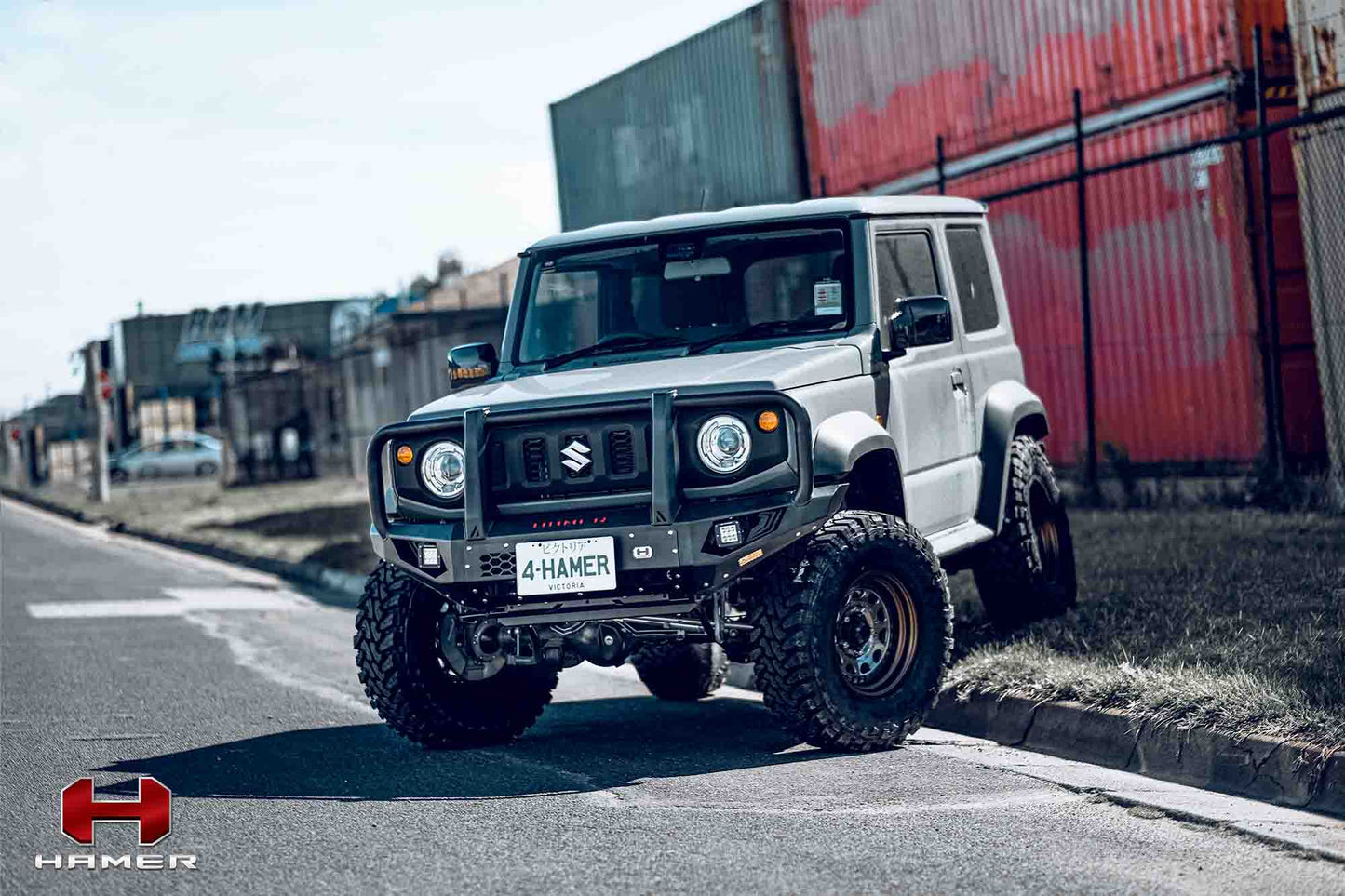 HAMER King series Plus bull bar for Suzuki Jimny
