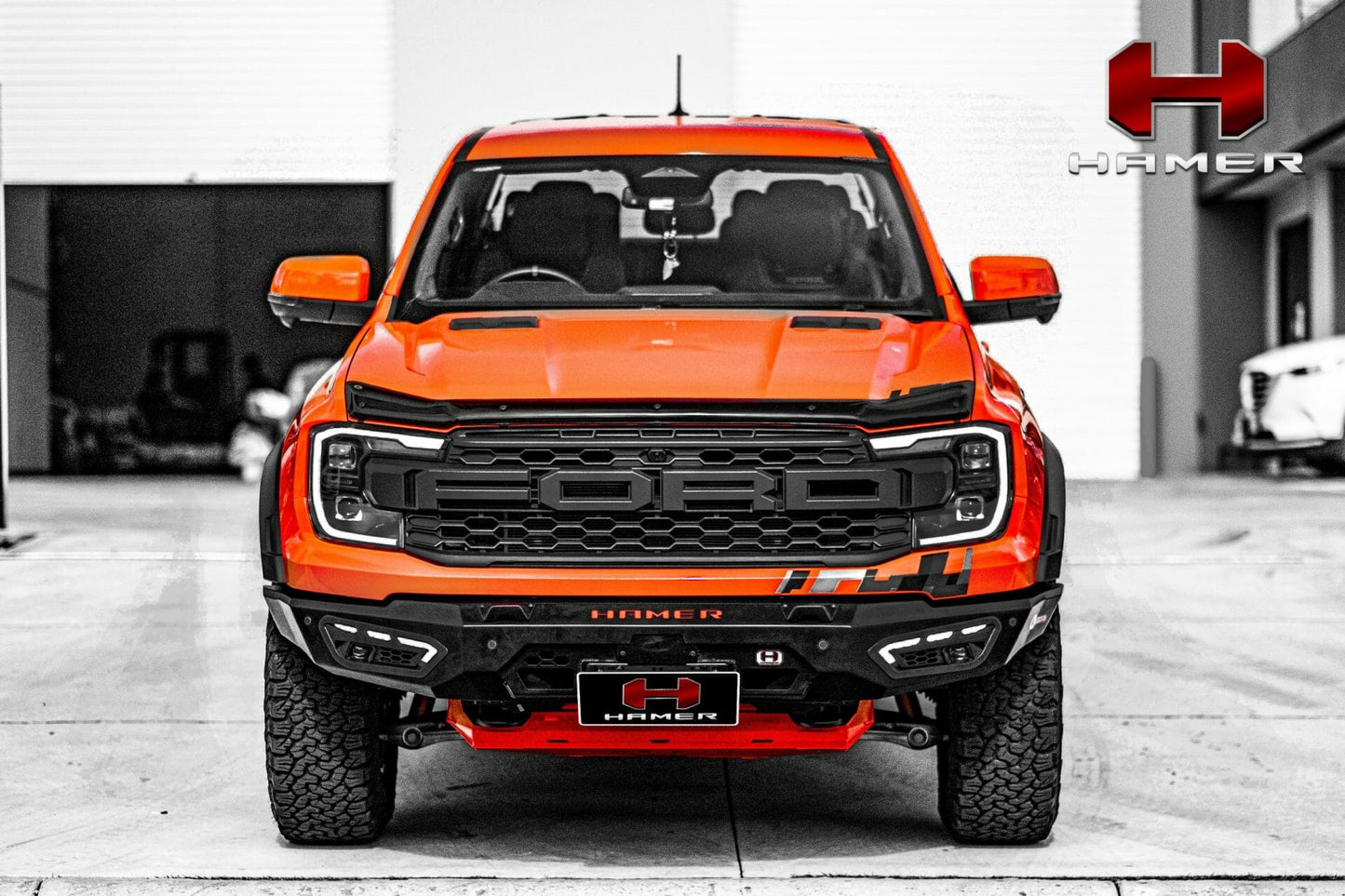 HAMER Atlas series bull bar for Ford Ranger Raptor (2022 – Present)