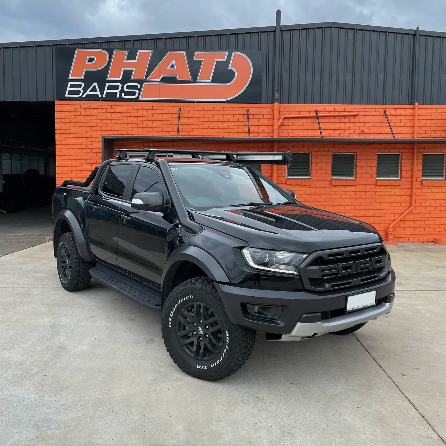Ford Ranger Raptor PK3 Snorkel AVAILABLE IN MATT BLACK, SATIN BLACK OR POLISHED (SUPPLIED & FITTED IN STORE ONLY)