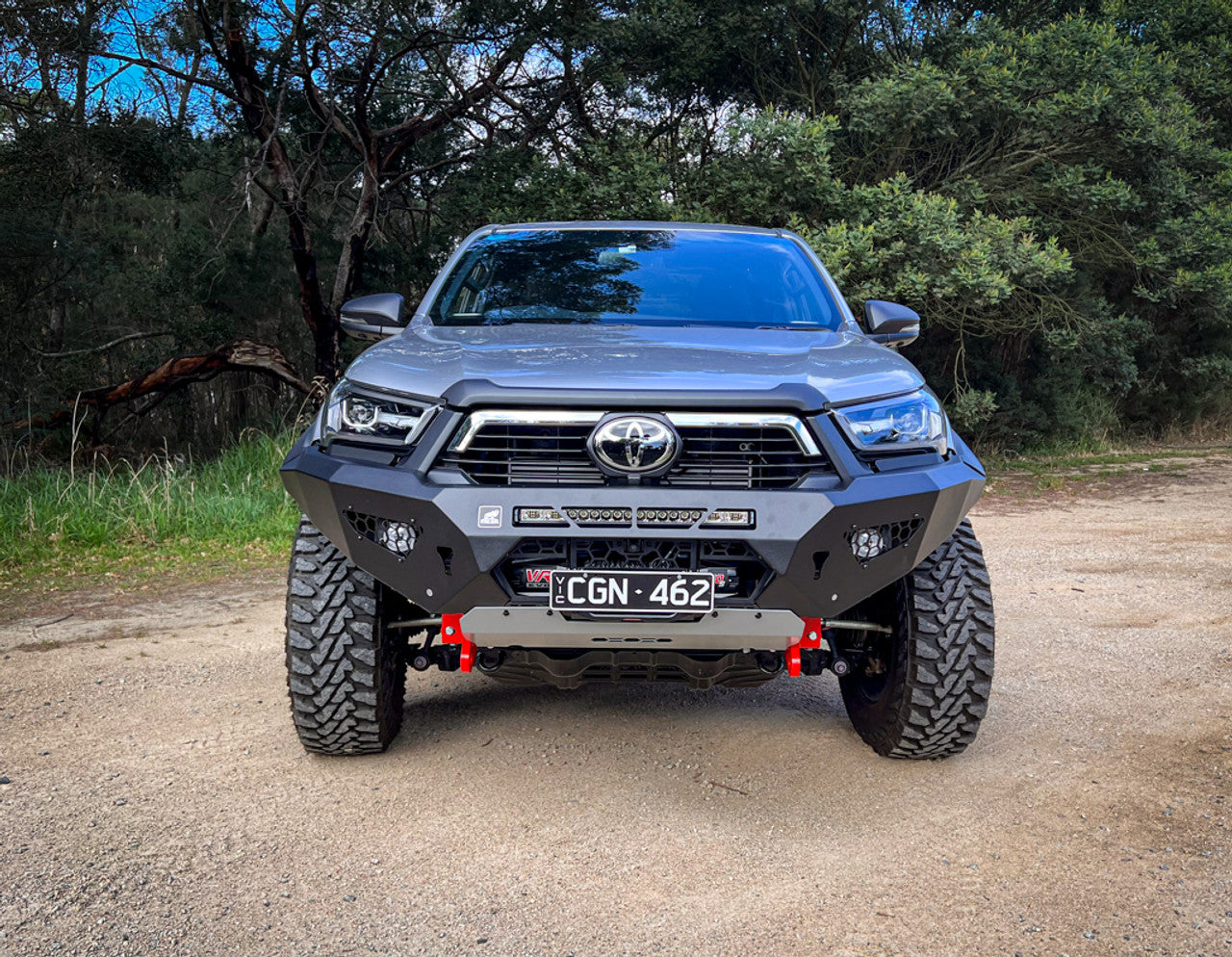 Predator Bull bar, Suitable for Toyota Hilux Rogue Wide Body N80, 2022 (MY23) on (SUPPLIED & FITTED IN STORE ONLY)