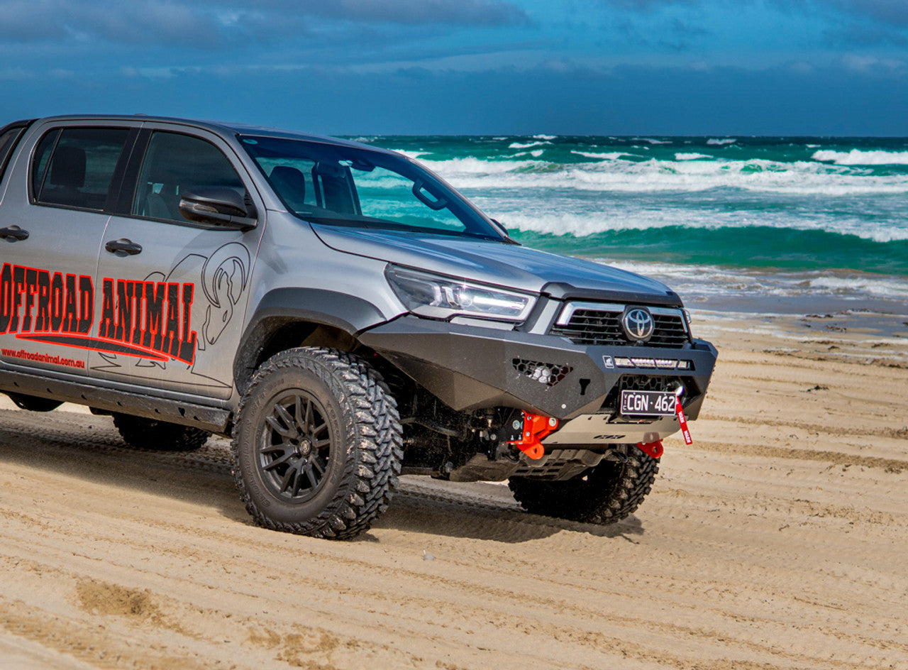 Predator Bull bar, Suitable for Toyota Hilux Rogue Wide Body N80, 2022 (MY23) on (SUPPLIED & FITTED IN STORE ONLY)