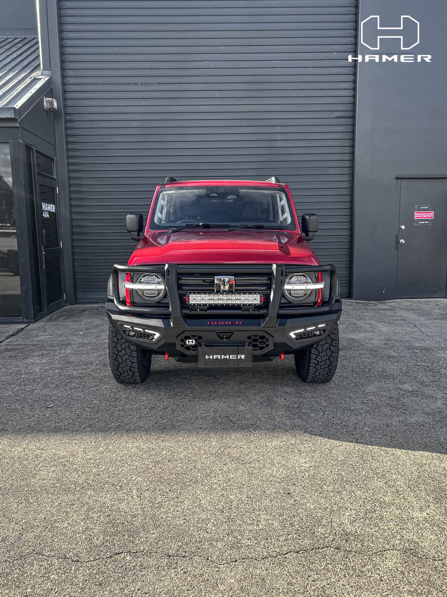 HAMER Atlas series Plus bull bar for GWM Tank 300 (2023 – Present)