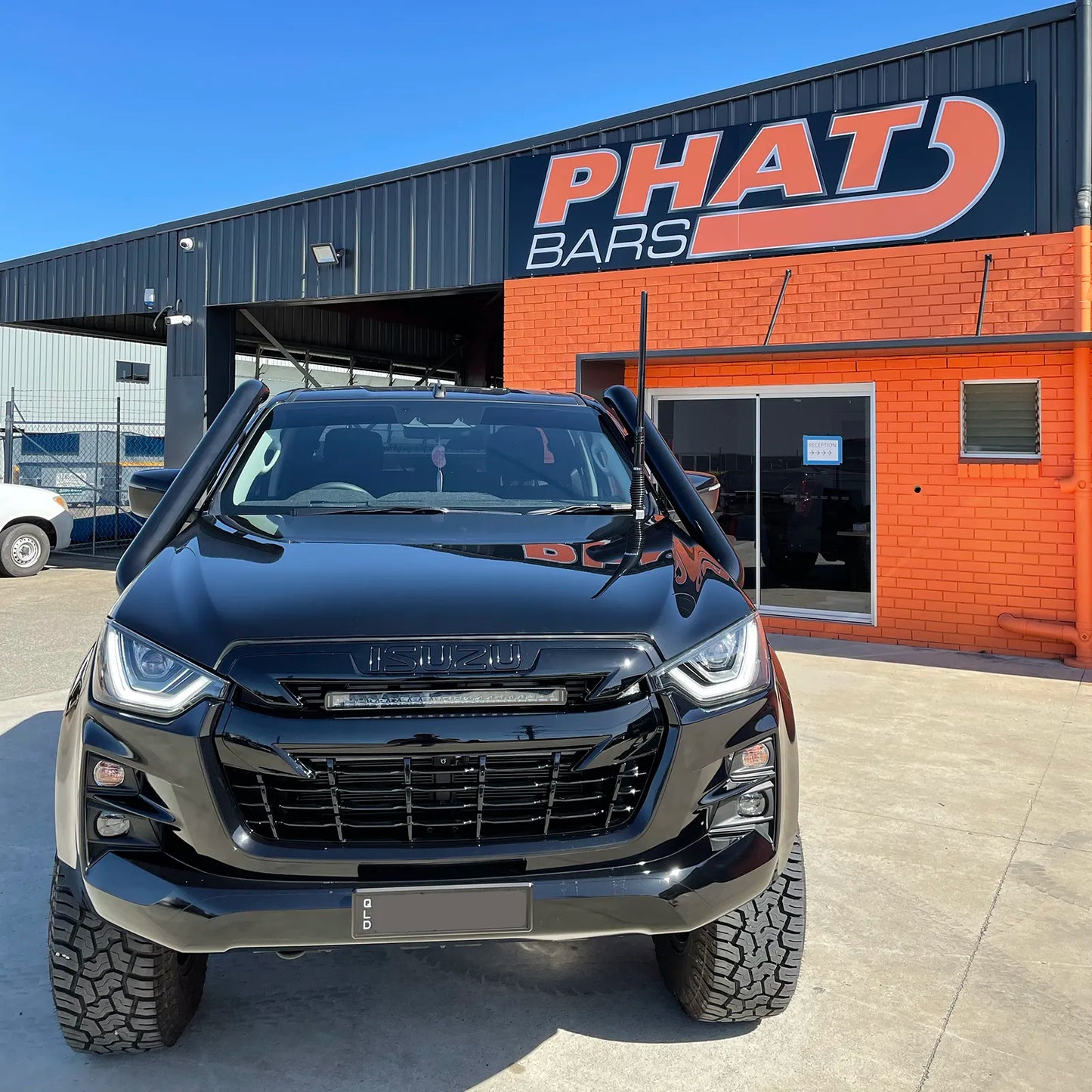 Isuzu D-Max 2021+ Snorkel AVAILABLE IN MATT BLACK, SATIN BLACK OR POLISHED (SUPPLIED & FITTED IN STORE ONLY)