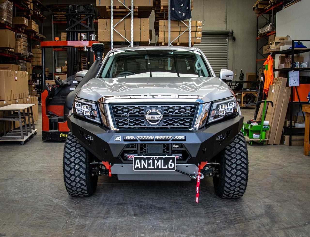 Predator Bull Bar, Nissan Navara NP300, 2021 on (SUPPLIED & FITTED IN STORE ONLY)