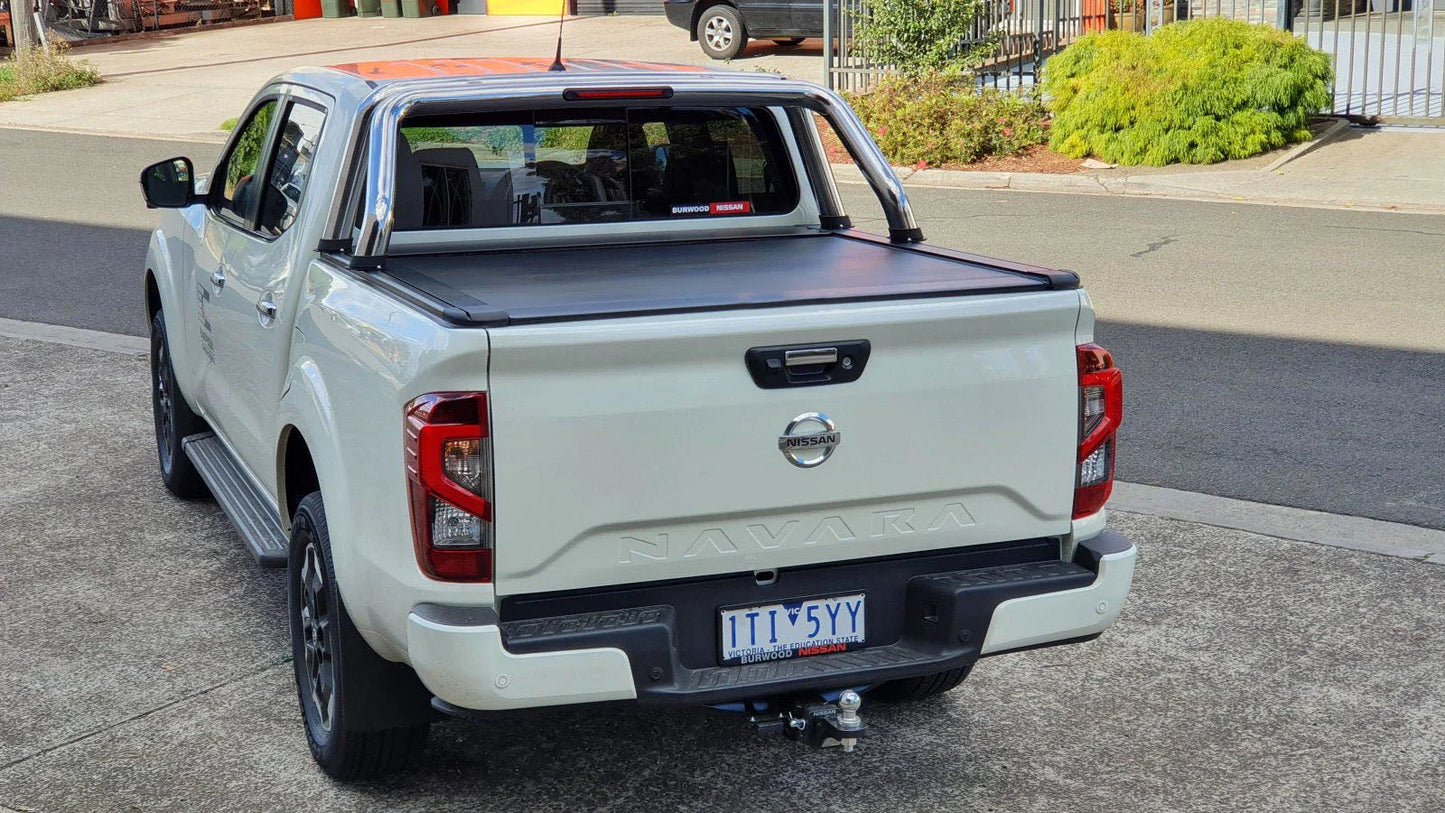NAVARA NP300 DC 2021+ ELECTRIC ROLLER SHUTTER COVER for Sports Bar tonneau hard lid (PRO-4X, N-Trek, ST, ST-X, RX, SL) (SUPPLIED & FITTED IN STORE ONLY)