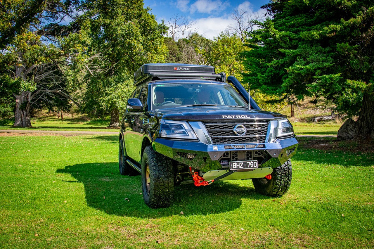 Cobra Bull bar, Nissan Patrol Y62 Series 5, 2020-current (SUPPLIED & FITTED IN STORE ONLY)