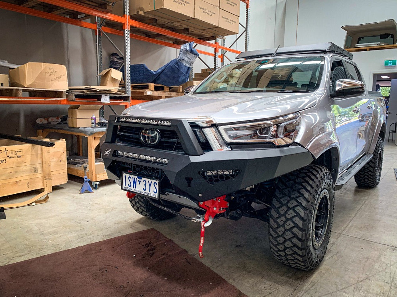 Offroad Animal Predator Bull bar, Suitable for Toyota Hilux N80, 2020-current (MY21-current)) (SUPPLIED & FITTED IN STORE ONLY)
