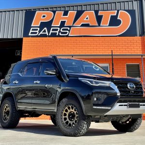 Toyota Fortuner Snorkel AVAILABLE IN MATT BLACK, SATIN BLACK OR POLISHED (SUPPLIED & FITTED IN STORE ONLY)