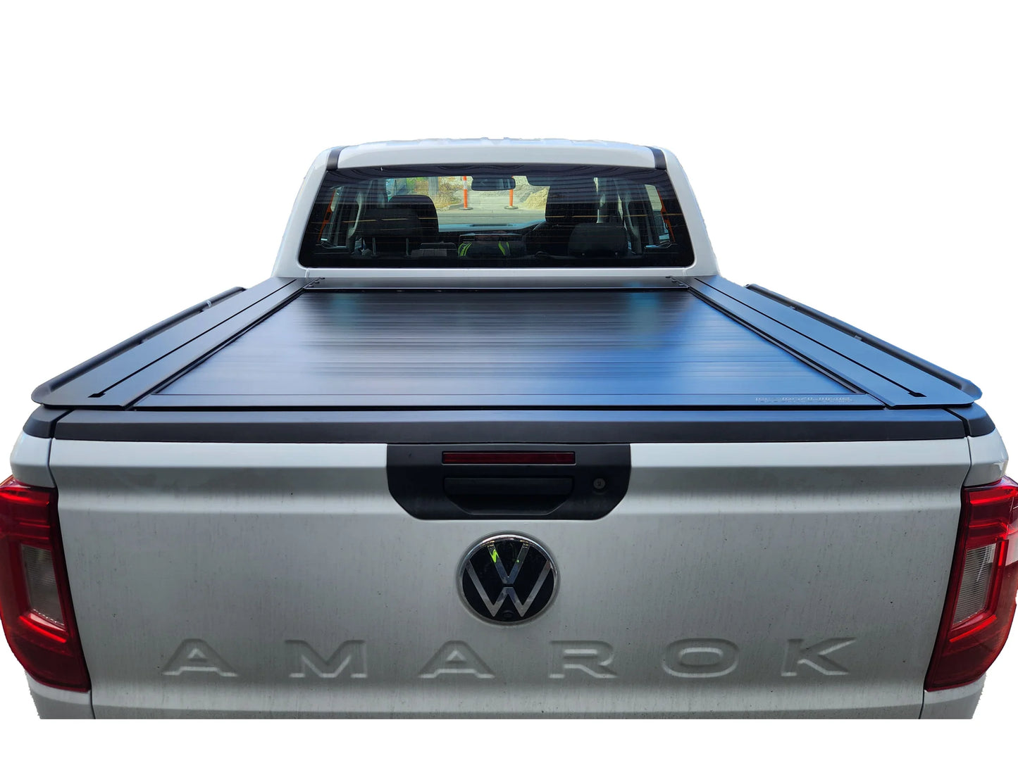 VW AMAROK (All New) DC 2023+ ELECTRIC ROLLER SHUTTER COVER for Sports Bar tonneau hard lid (SUPPLIED & FITTED IN STORE ONLY)