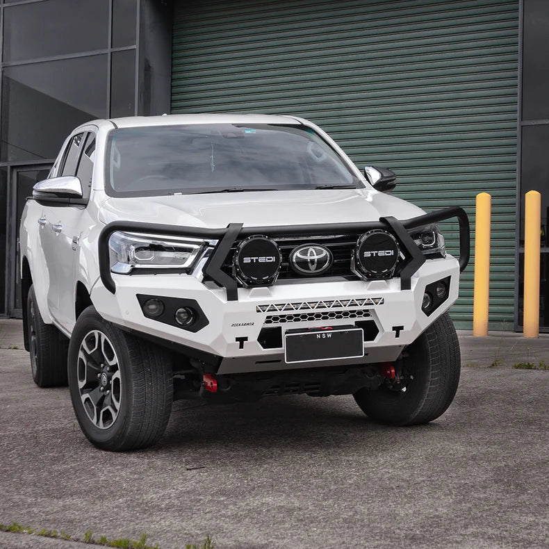 Hilux Bullbar - Rockarmor GT Suits Toyota Hilux 08/2020 - Current (SUPPLIED & FIITTED IN STORE ONLY)