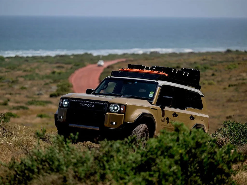 Toyota Land Cruiser Prado 250 SERIES (2024-Current) Slimsport Roof Rack Kit / Light Bar Ready Front Runner | SKU: KSTL005T