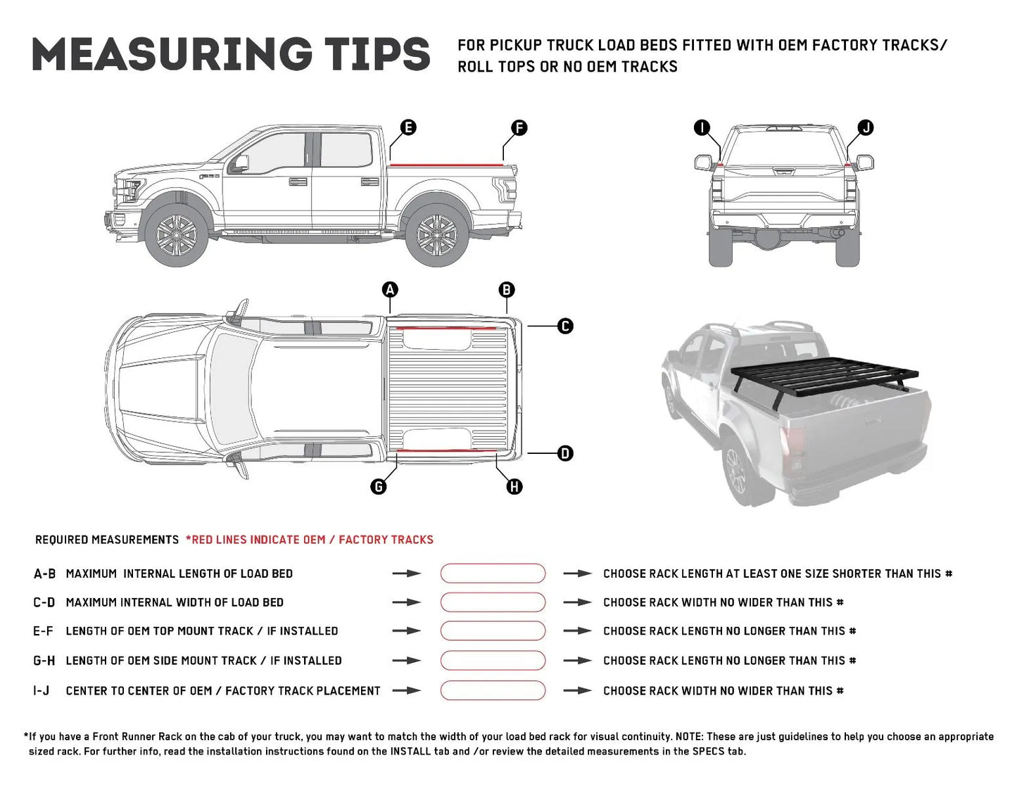 UNIVERSAL TUB RACK Ute Slimline II Load Bed Rack Kit / 1425(W) x 1358(L)