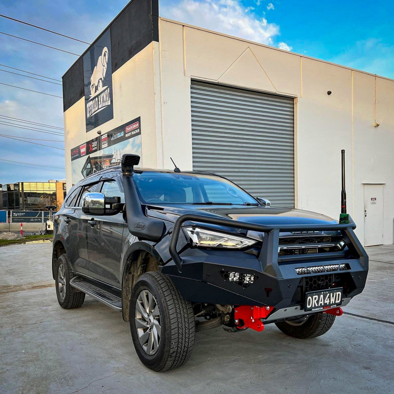 Toro Bull bar, Isuzu MUX 2021 to 2024 (SUPPLIED & FITTED IN STORE ONLY)