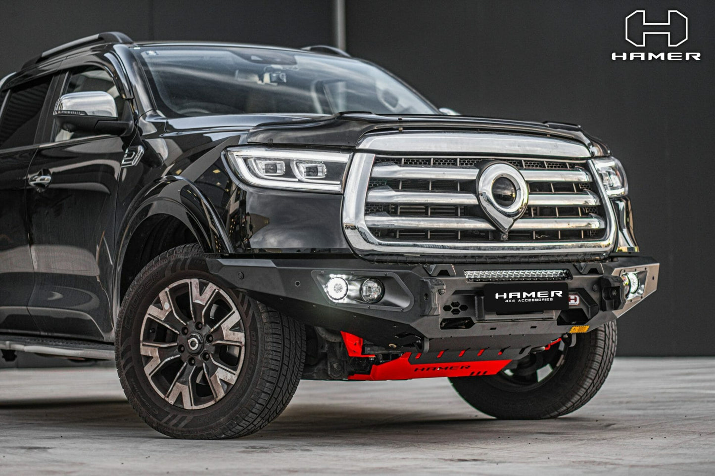 HAMER King series bull bar for GWM Cannon (2021 – 2024)