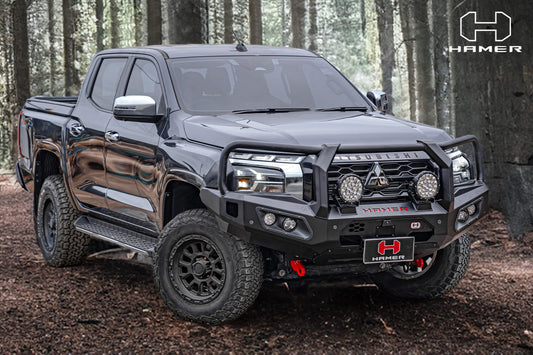 HAMER King series Plus bull bar for Mitsubishi Triton MV (2024 – Present)