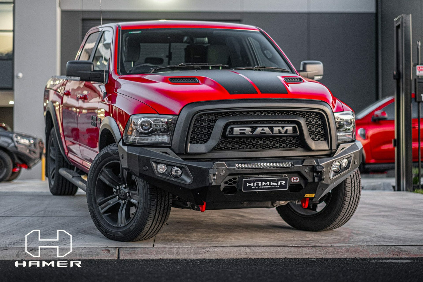 HAMER King series bull bar for Ram 1500 DS (2017-2021)
