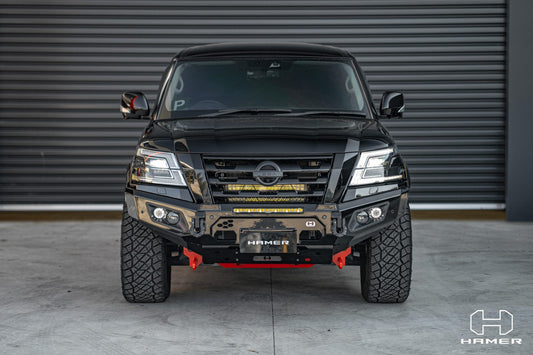 HAMER King series bull bar for Nissan Patrol Y62 Series 5 (2020 – Present)