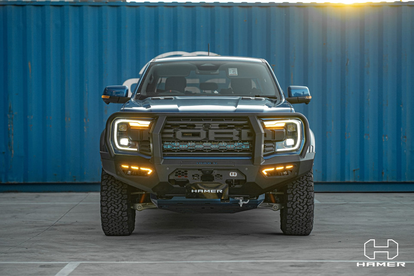 HAMER Atlas series plus bull bar for Ford Ranger Raptor (2022 – Present)