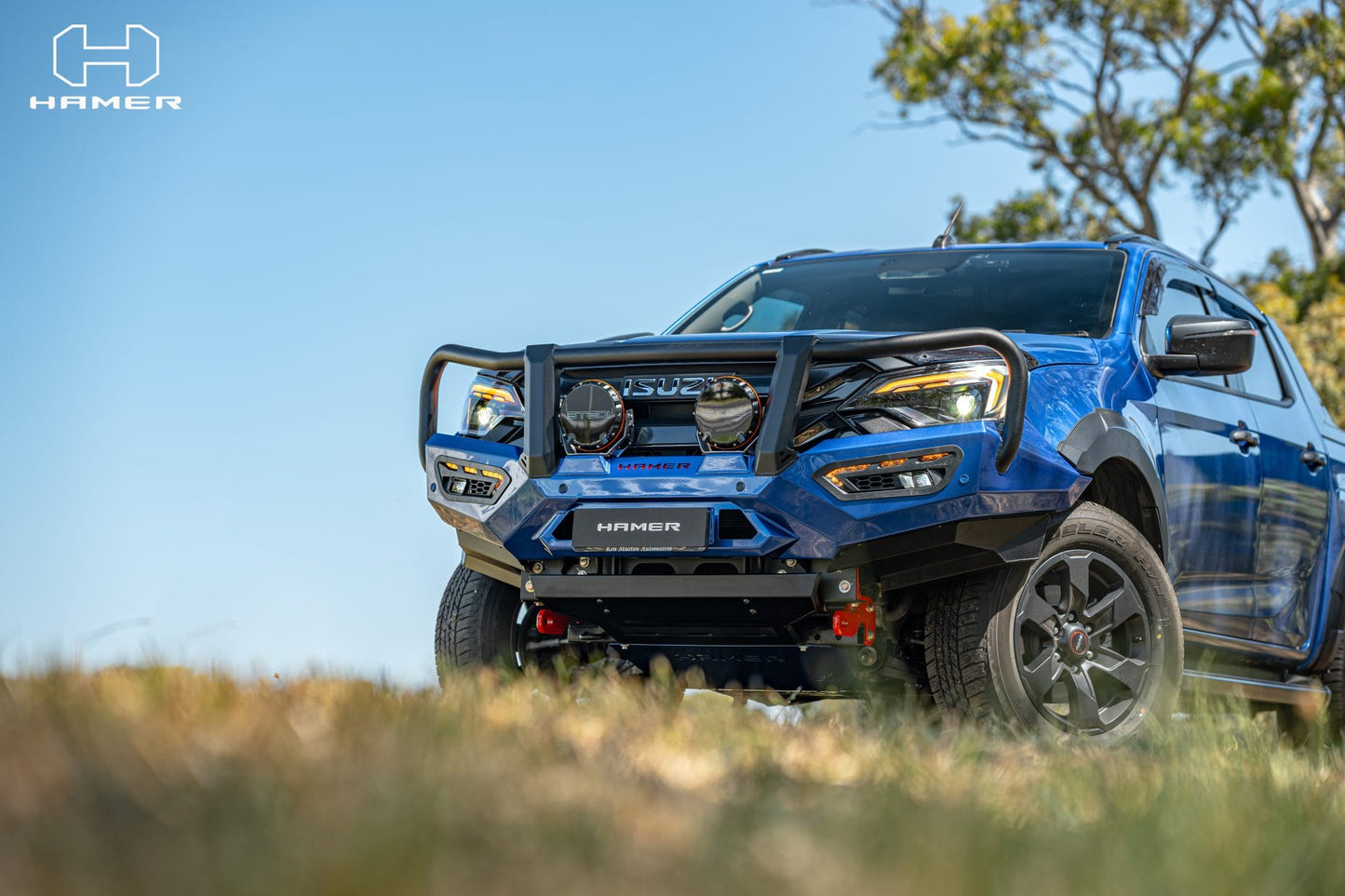 HAMER Atlas series Plus bull bar for Isuzu DMax (2024 – Present)