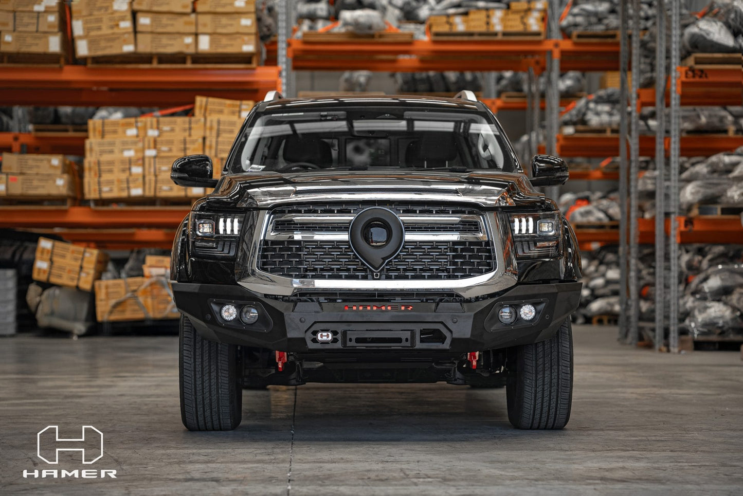 HAMER King series bull bar for GWM Cannon Alpha (2024 – Present)