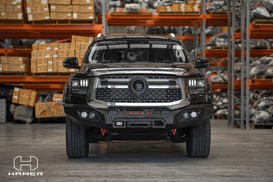 HAMER King series bull bar for GWM Cannon Alpha (2024 – Present)