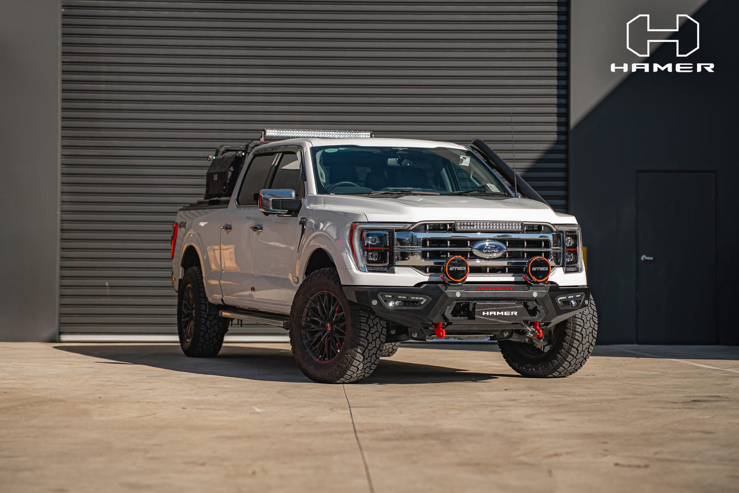 HAMER Atlas series bull bar for Ford F150 (2021 – Present) (SUPPLIED & FITTED IN STORE ONLY))