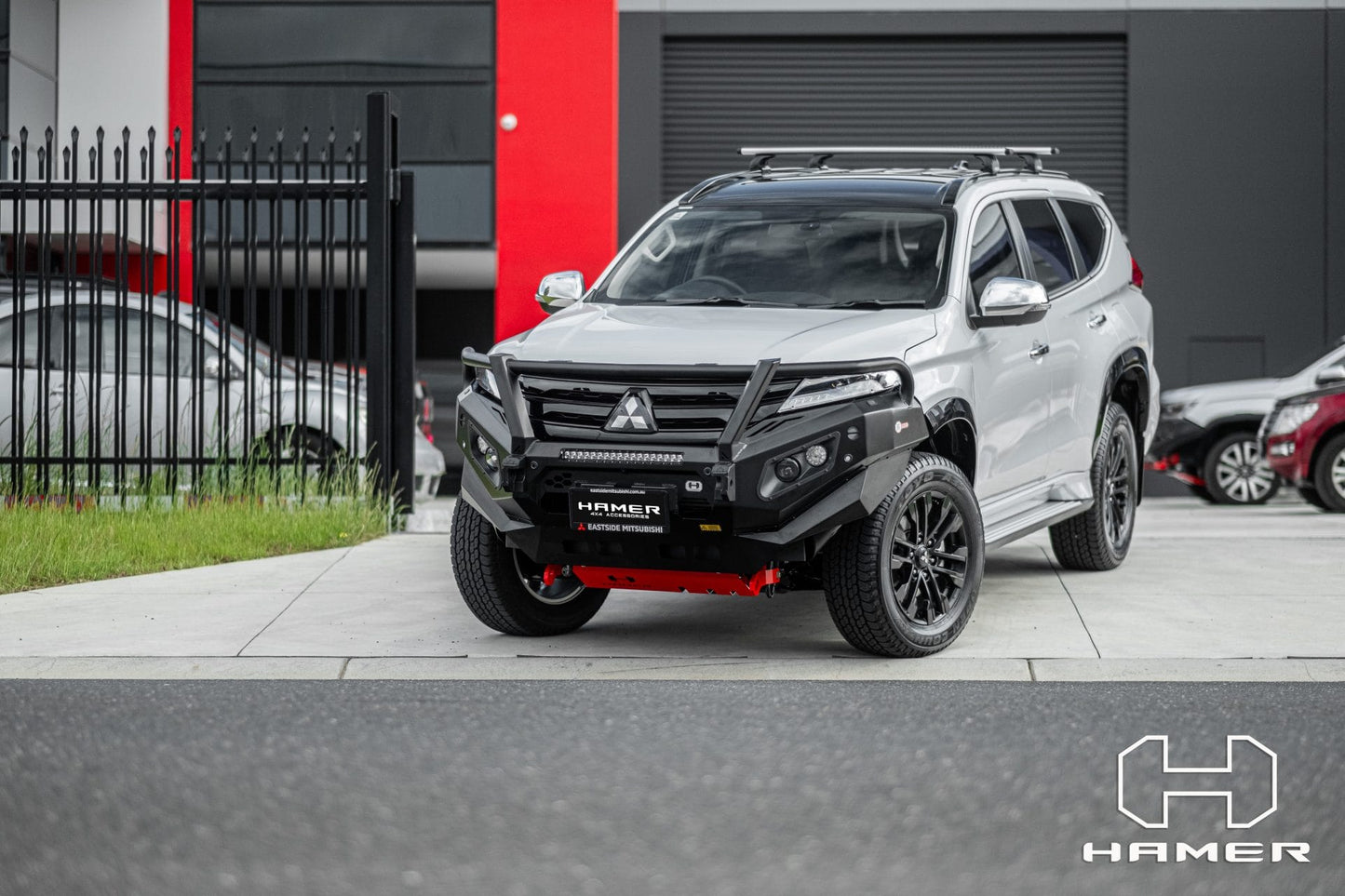 HAMER King series Plus bull bar for Mitsubishi Pajero Sport QG ( 2024 – Present )
