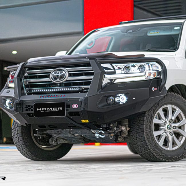 HAMER King series Plus bull bar for Toyota Landcruiser 200 Series (2015 – 2021)